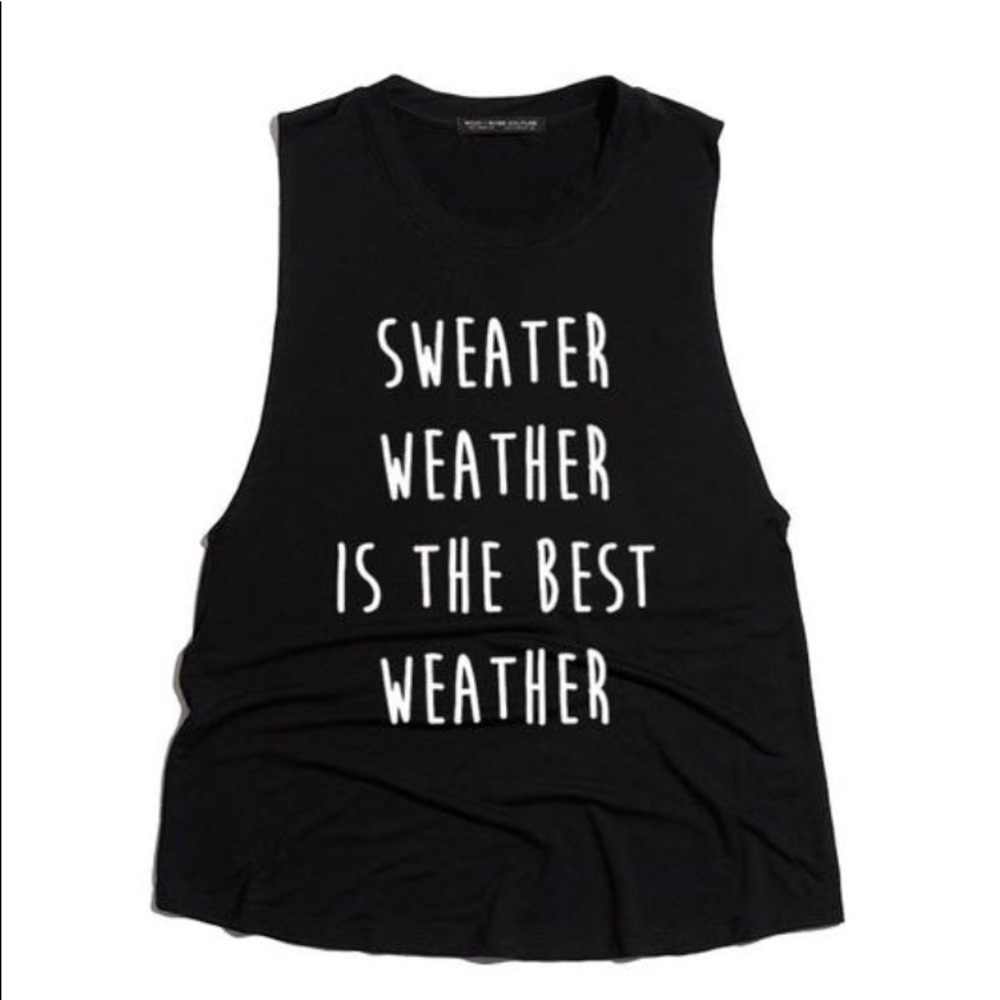 Sweater Weather Tank Top